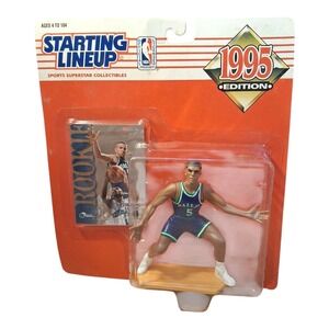 VTG Kenner 1995 NBA Jason Kidd Starting Lineup Figure & Rookie Card Sealed